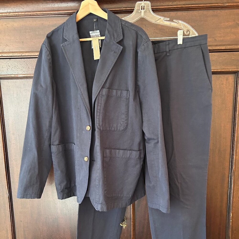 NWT J. Crew Blue Casual Suit – 44